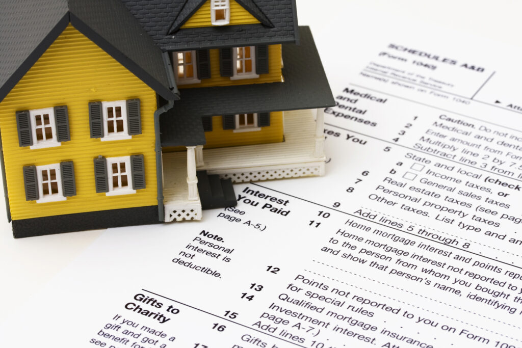 Deducting mortgage interest when your name is not on the deed.